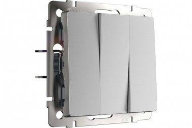 Фотография товара 'Werkel WL06-SW-3G Выключатель трехклавишный'