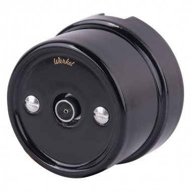 Фотография товара 'Werkel W5683008 ТВ розетка черный Ретро'