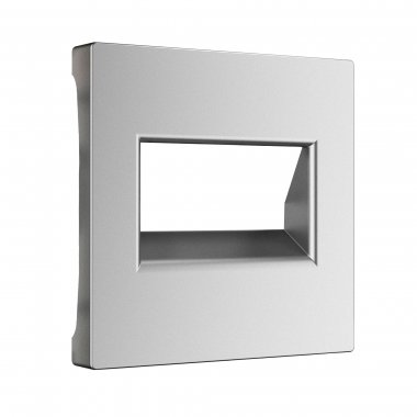 Фотография товара 'Werkel W1191165 Накладка для двойной розетки Еthernet RJ-45 серебряный матовый'