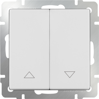 Фотография товара 'Werkel WL01-01-02 Выключатель жалюзи'