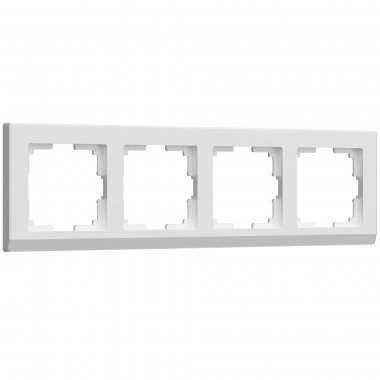 Фотография товара 'Werkel W0041801 Рамка из поликарбоната на 4 поста Stark белый'