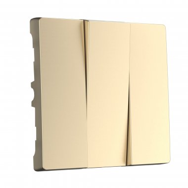 Фотография товара 'Werkel WL11-SW-3G-CP Набор клавиш для выключателя трехклавишного (шампань)'