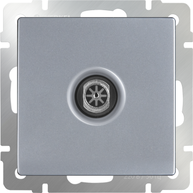 Фотография товара 'Werkel WL06-TV-2W ТВ-розетка проходная'