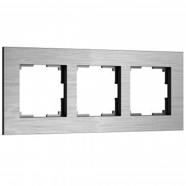 Фотография товара 'Werkel W0033506 Рамка из металла на 3 поста АluMax алюминий'