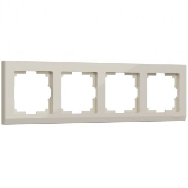 Фотография товара 'Werkel WL04-Frame-04-ivory Рамка Werkel на 4 поста (слоновая кость) WL04-Frame-04-ivory'