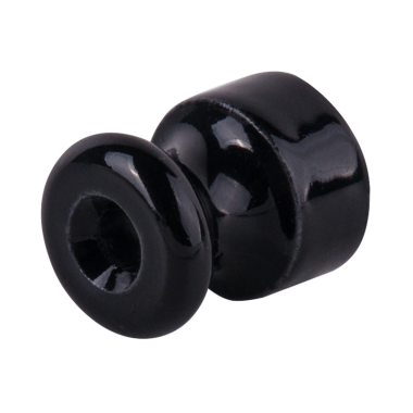 Фотография товара 'Werkel W6431408 Изолятор без винта 100 шт. (черный) Ретро'