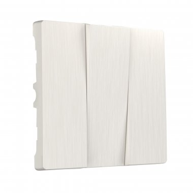 Фотография товара 'Werkel WL13-SW-3G-CP Набор клавиш для выключателя трехклавишного (перламутровый рифленый)'