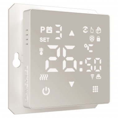 Фотография товара 'Werkel W1151217 Умный сенсорный терморегулятор для теплого пола дымчатый'