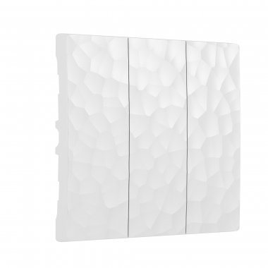 Фотография товара 'Werkel W1239001 Набор клавиш для выключателя трехклавишного белый'