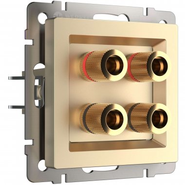 Фотография товара 'Werkel W1185011 Акустическая розетка шампань'