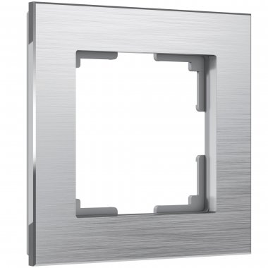 Фотография товара 'Werkel WL11-Frame-01 Рамка на 1 пост Aluminium (алюминий) Werkel W0011706-95657 (a050948)'