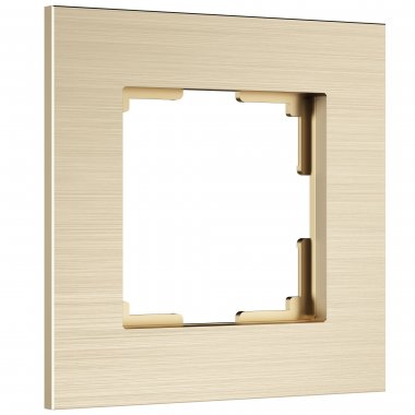Фотография товара 'Werkel W0013511 Рамка из металла на 1 пост АluMax шампань алюминий'