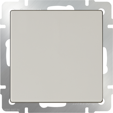 Фотография товара 'Werkel WL03-SW-1G-2W-ivory Выключатель одноклавишный проходной (слоновая кость)'