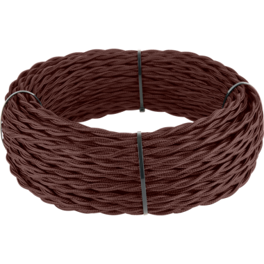 Фотография товара 'Werkel W6453525 Ретро кабель витой 3х1,5 итальянский орех'