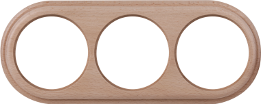 Фотография товара 'Werkel WL15-frame-03 Рамка Legend на 3 поста Werkel W0035224 Светлый бук'