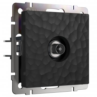 Фотография товара 'Werkel W1283008 ТВ-розетка оконечная черный'