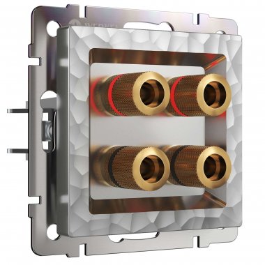 Фотография товара 'Werkel W1285006 Акустическая розетка серебряный'