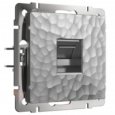 Фотография товара 'Werkel W1281006 Розетка Ethernet RJ-45 серебряный'