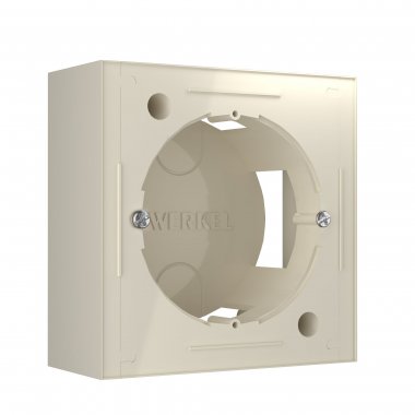 Фотография товара 'Werkel W8000003 Коробка для накладного монтажа слоновая кость'