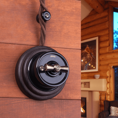 Фотография товара 'Werkel W6453614 Ретро кабель витой 3х2,5 коричневый 50 м'