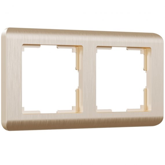 Фотография товара 'Werkel WL12-Frame-02 Рамка Werkel на 2 поста (шампань) WL12-Frame-02'