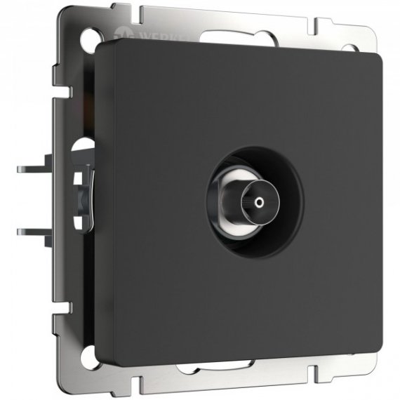 Фотография товара 'Werkel WL08-TV-2W ТВ-розетка проходная'