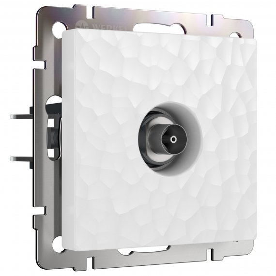 Фотография товара 'Werkel W1283001 ТВ-розетка оконечная белый'