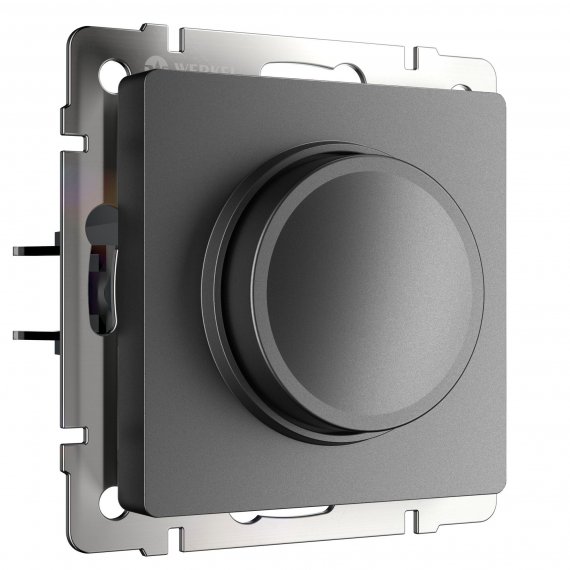 Фотография товара 'Werkel W1142064 Диммер (графит матовый)'