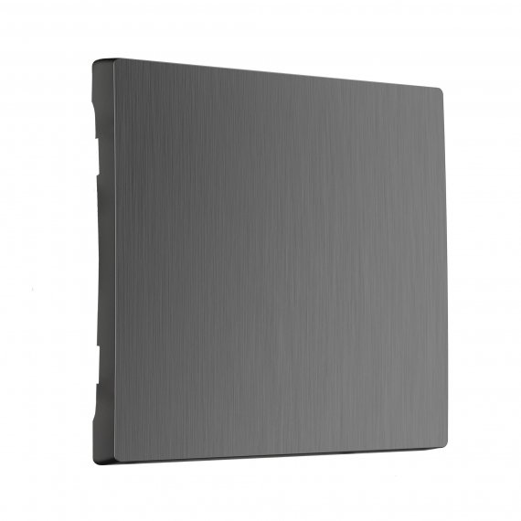 Фотография товара 'Werkel W1119004 Клавиша для выключателя перекрестного графит рифленый'