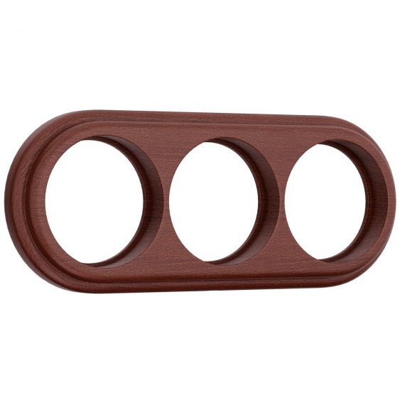 Фотография товара 'Werkel W0035225 Рамка Werkel на 3 поста (итальянский орех) Legend'