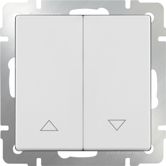 Фотография товара 'Werkel WL01-01-02 Выключатель жалюзи'