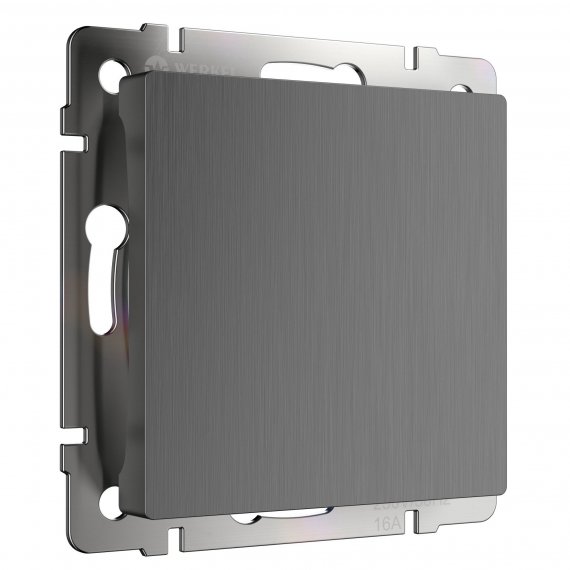 Фотография товара 'Werkel W1159204 Заглушка графит рифленый'