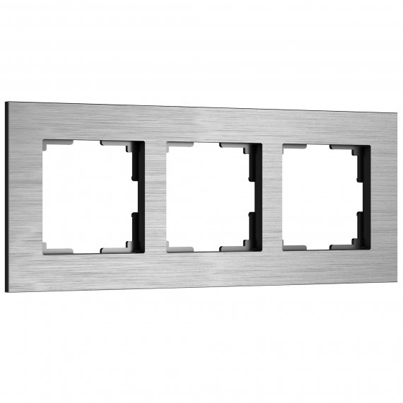 Фотография товара 'Werkel W0033506 Рамка из металла на 3 поста АluMax алюминий'