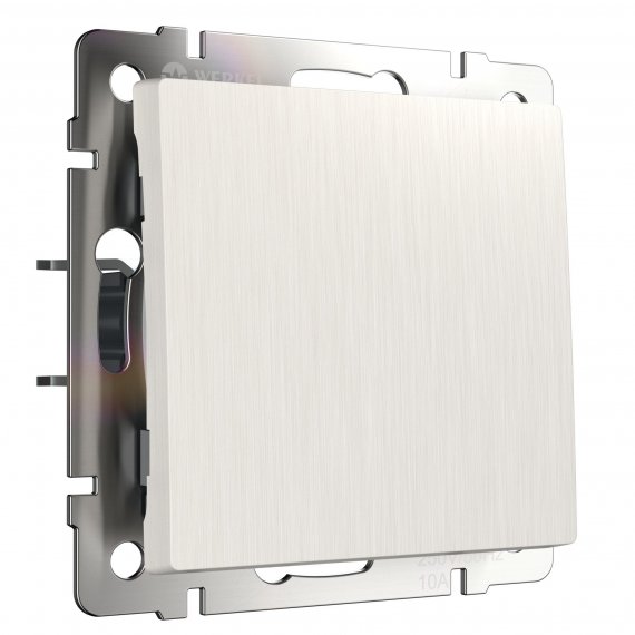 Фотография товара 'Werkel WL13-SW-1G-2W Выключатель одноклавишный проходной'