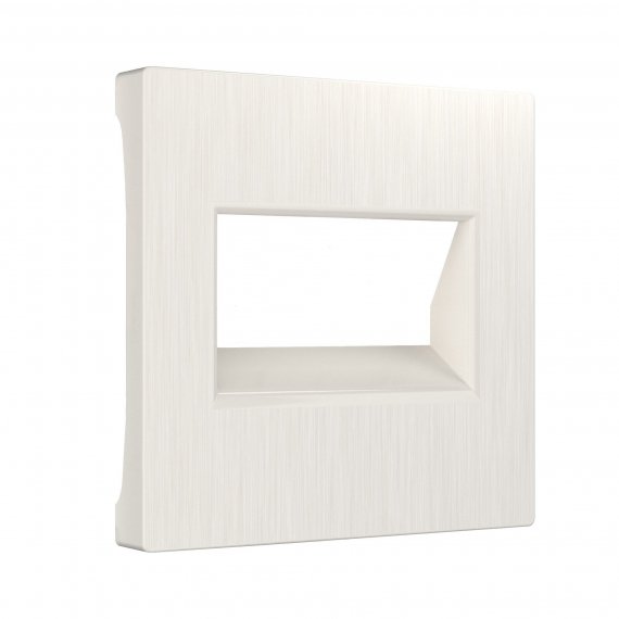 Фотография товара 'Werkel W1191113 Накладка для двойной розетки Еthernet RJ-45 перламутровый рифленый'