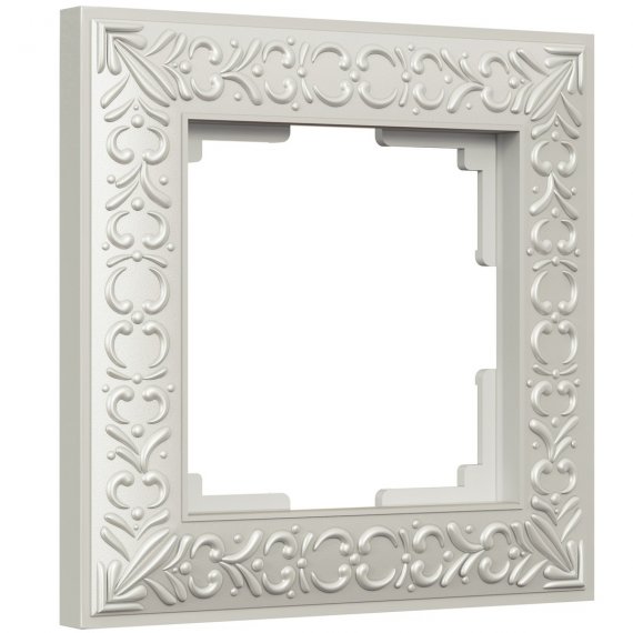 Фотография товара 'Werkel WL07-Frame-01 Рамка Werkel Antik на 1 пост (жемчужный)'