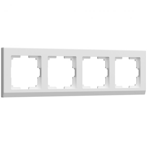 Фотография товара 'Werkel WL04-Frame-04-white Рамка Werkel на 4 поста (белый) WL04-Frame-04-white'