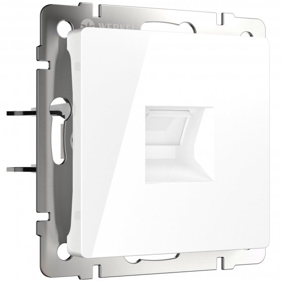 Фотография товара 'Werkel W1181001 Розетка Ethernet RJ-45 белая'