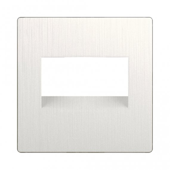 Фотография товара 'Werkel WL13-RJ45+RJ45-CP Накладка для двойной розетки Еthernet RJ-45 (перламутровый рифленый)'