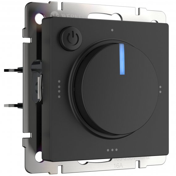 Фотография товара 'Werkel WL08-40-01 Терморегулятор электромеханический для теплого пола (черный)'