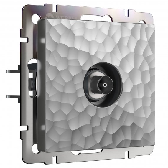 Фотография товара 'Werkel W1283006 ТВ-розетка оконечная серебряный'