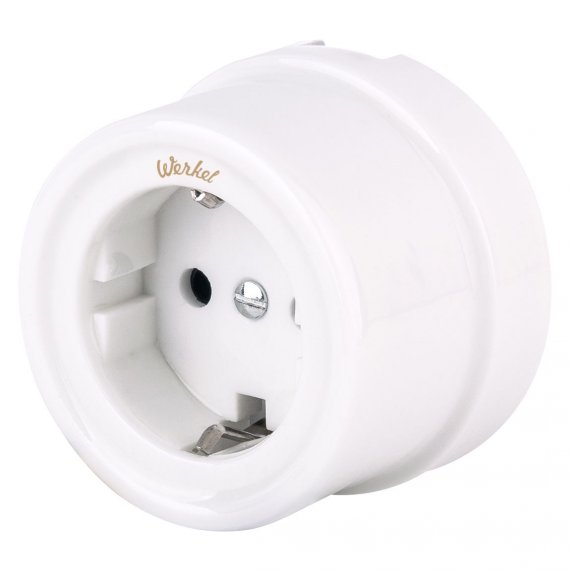 Фотография товара 'Werkel WL18-03-01 Розетка с заземлением'