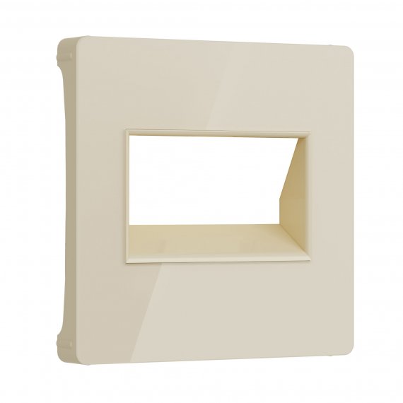 Фотография товара 'Werkel W1191143 Накладка для двойной розетки Еthernet RJ-45 айвори акрил'