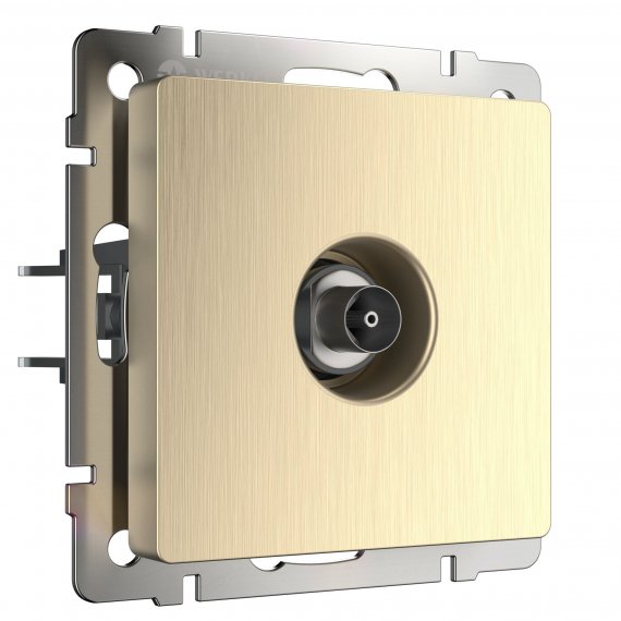 Фотография товара 'Werkel WL10-TV ТВ-розетка оконечная'