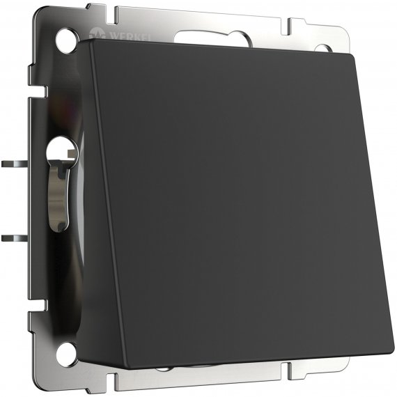 Фотография товара 'Werkel W1150208 Вывод кабеля черный матовый'