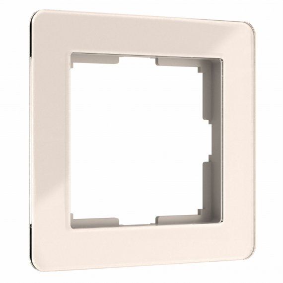 Фотография товара 'Werkel W0012743 Рамка из акрила на 1 пост Acrylic айвори'