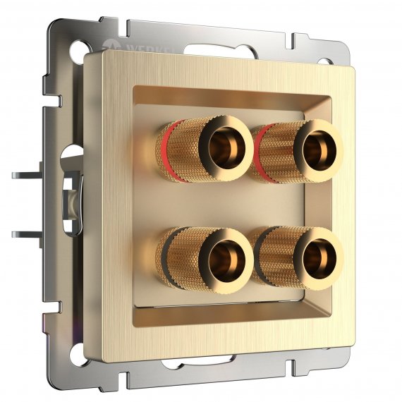 Фотография товара 'Werkel WL10-AUDIOx4 Акустическая розетка'