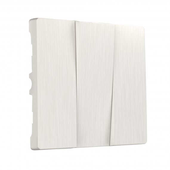 Фотография товара 'Werkel W1139013 Набор клавиш для выключателя трехклавишного перламутровый рифленый'