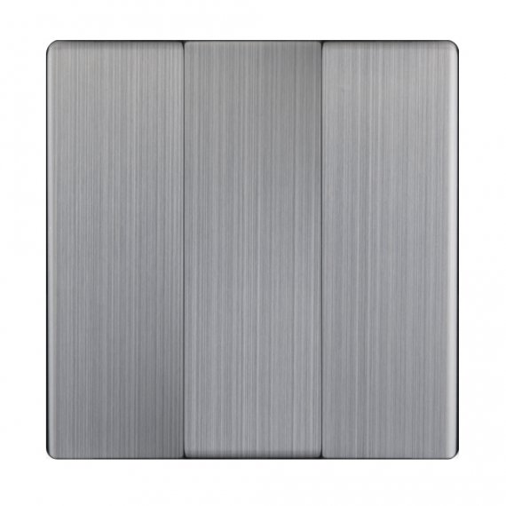 Фотография товара 'Werkel WL02-SW-3G-CP Набор клавиш для выключателя трехклавишного (глянцевый никель)'