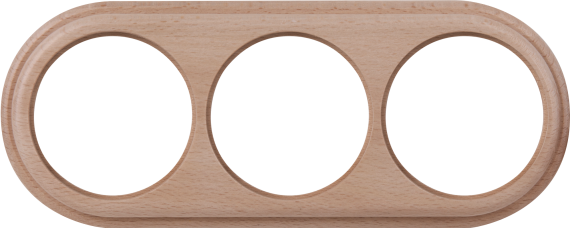 Фотография товара 'Werkel WL15-frame-03 Рамка Legend на 3 поста Werkel W0035224 Светлый бук'